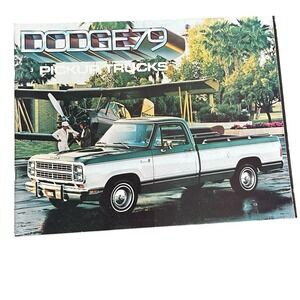 Vintage 1979 Dodge Pickup Trucks Dealer Sales‎ Brochure ORIGINAL Mopar
